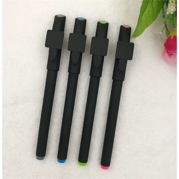 5.5" QR Code ABS Sleek Write Gel Pen MOQ 100pcs