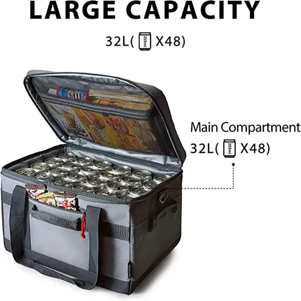 Insulated Soft Large Collapsible Cooler Bag