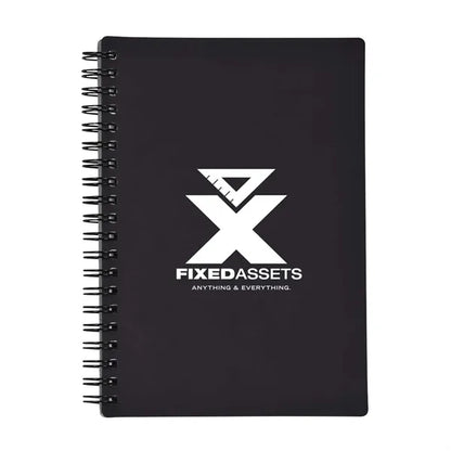 Eco Rubber Spiral Notebook