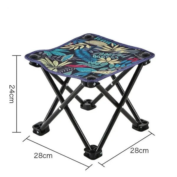 Portable beach folding stool