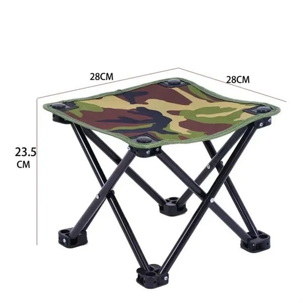 Portable beach folding stool
