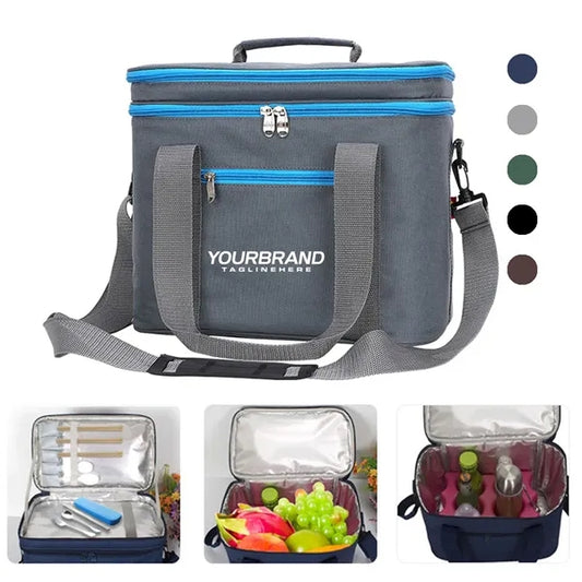 Outdoor Thermal Promotional Groceries Coolers Cans Bags