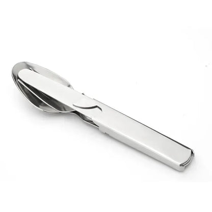4-in-1 Stainless Steel Camping Set