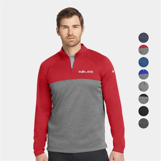 Nike Therma-FIT 1/2-Zip Fleece 7 oz. w/ Screen Print Jacket