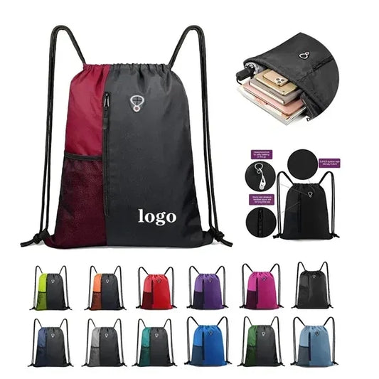 Drawstring Sports Gym Backpack
