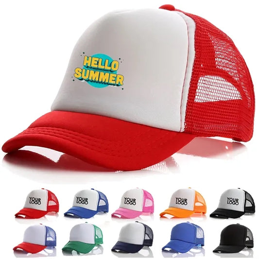 Mesh Baseball Trucker Cap for Kids