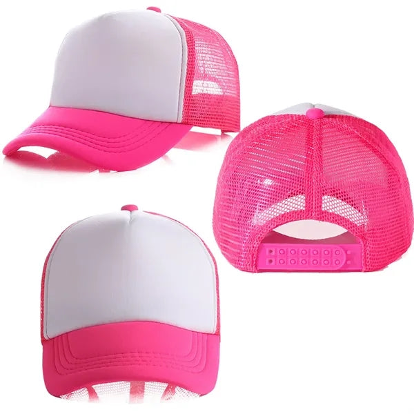 Mesh Baseball Trucker Cap for Kids