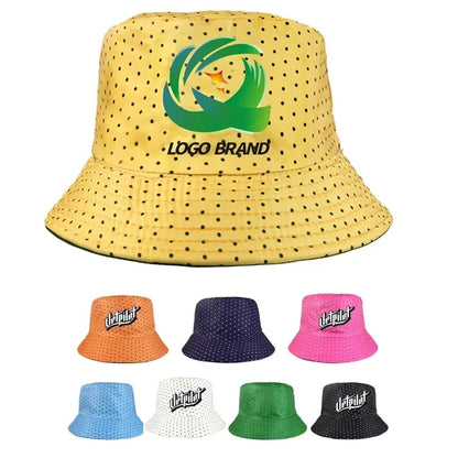 Custom New Design Print Logo Bucket Soft Hats Caps