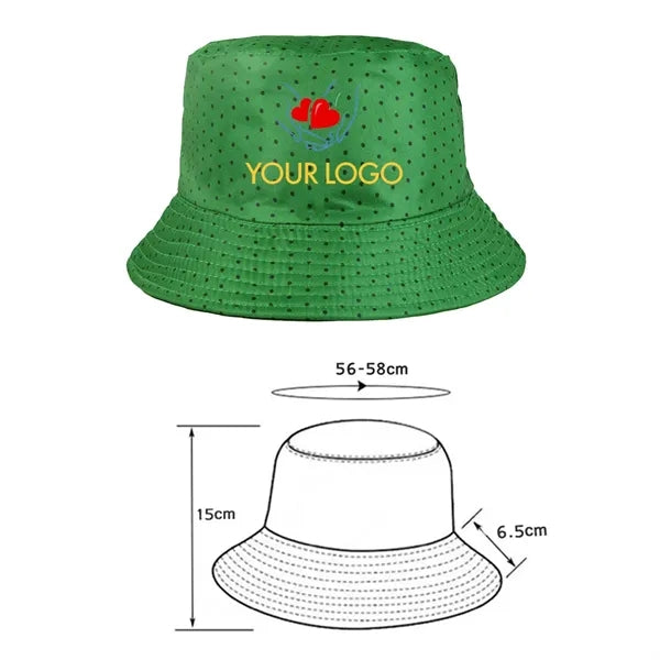 Custom New Design Print Logo Bucket Soft Hats Caps