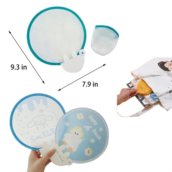 Foldable Hand Discs Fans