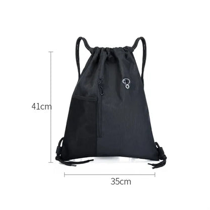 Drawstring Backpack Sports Gym Sackpack
