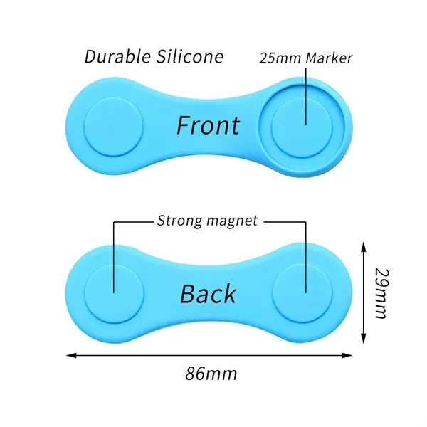 Cap Clamp with Magnetic Removable Ball Marker