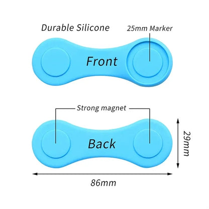 Cap Clamp with Magnetic Removable Ball Marker