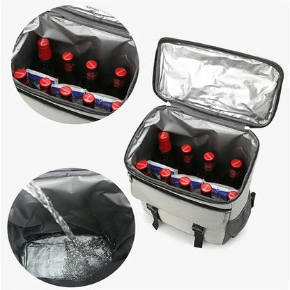 30L Insulated Lunch Freezer  Picnics Bag Backpack