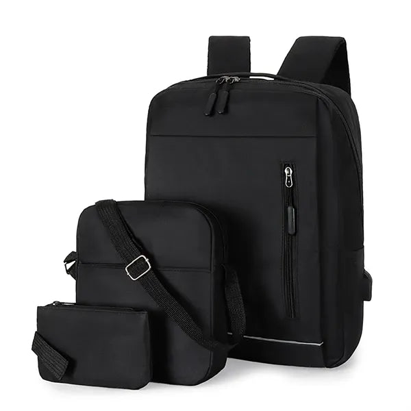 3 Piece Travel Computer Business Shoulder Matching Bag