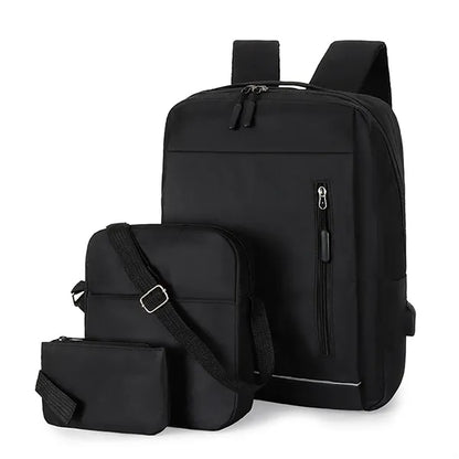 3 Piece Travel Computer Business Shoulder Matching Bag