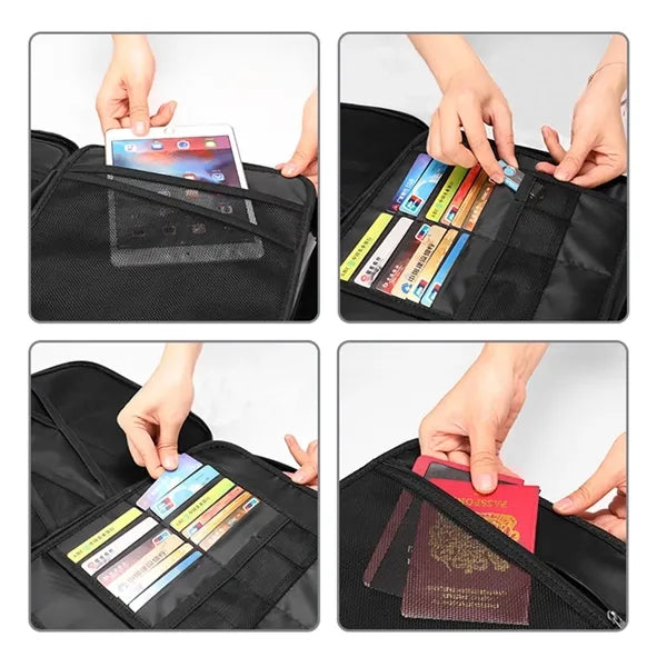 Fireproof Document Bag With Lock