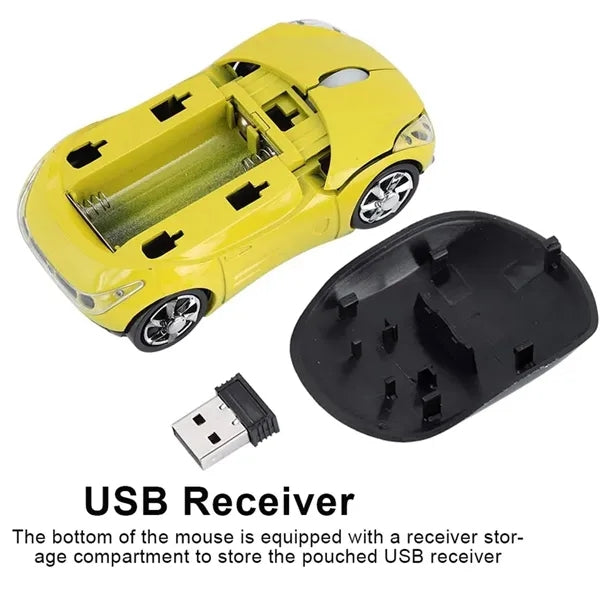 Car Model Wireless Optical Mouse