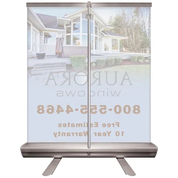 32'' X 36" Custom Retractable Banner Stand