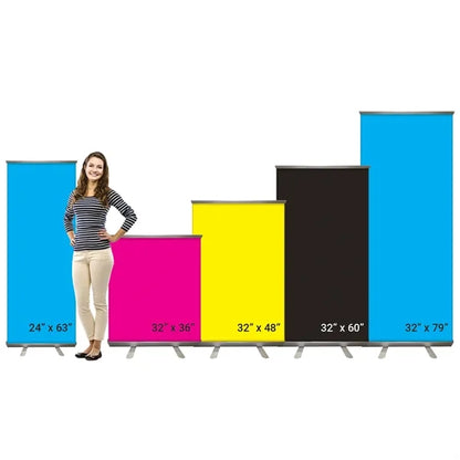 32'' X 60" Custom Retractable Banner Stand