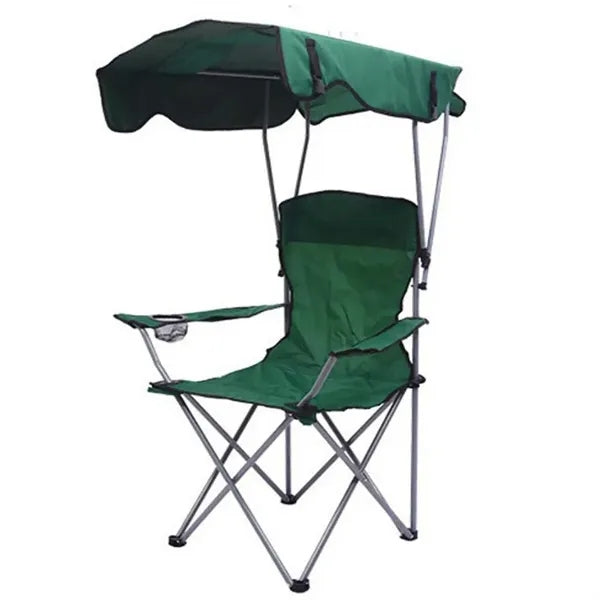 Foldable Beach Chair With Sunshade