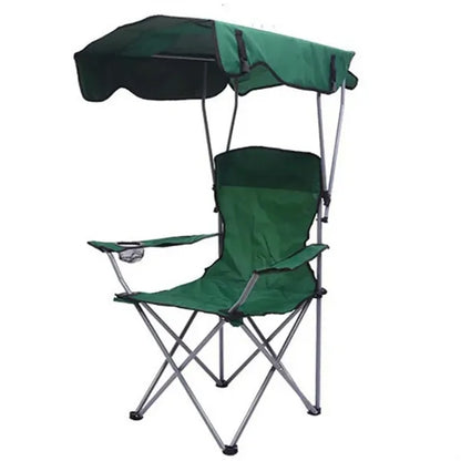 Foldable Beach Chair With Sunshade