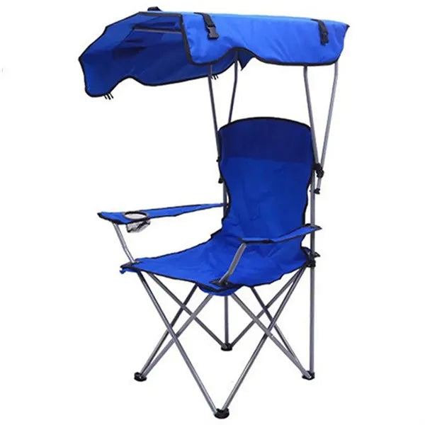 Foldable Beach Chair With Sunshade