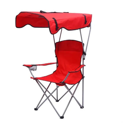 Foldable Beach Chair With Sunshade