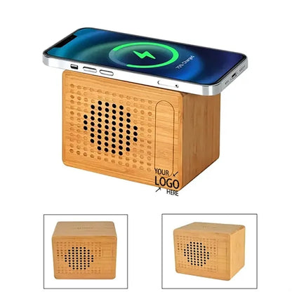 Wooden Speaker Wireless Charging