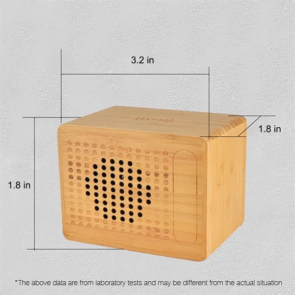 Wooden Speaker Wireless Charging