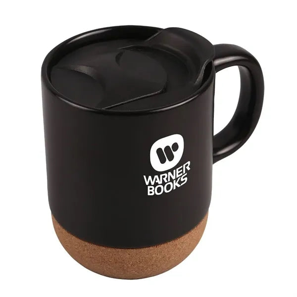 12 oz. Ceramic Mug with Cork Base