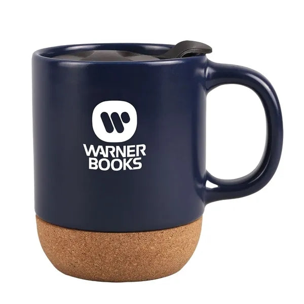 12 oz. Ceramic Mug with Cork Base
