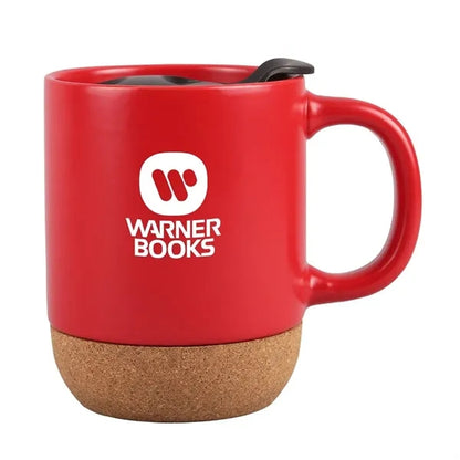 12 oz. Ceramic Mug with Cork Base