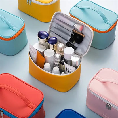 PU Handheld Makeup Bag