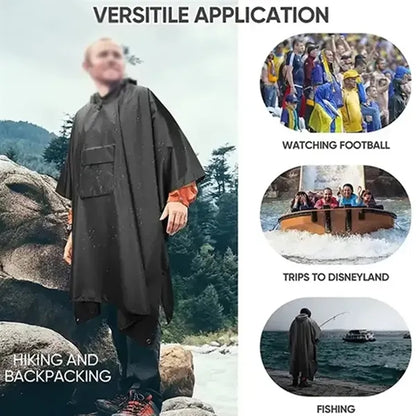 Multi Functional Three In One Outdoor Raincoat