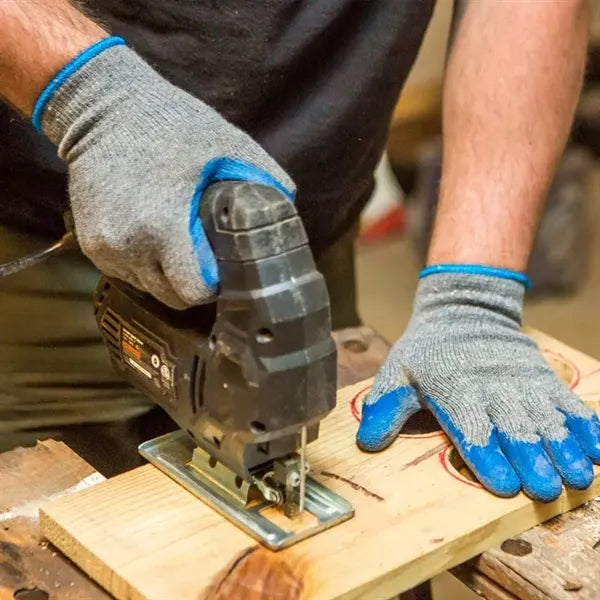 Latex Coated Safety Work Gloves
