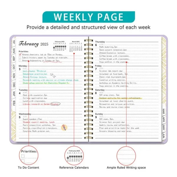 Premium Weekly Monthly Planner 2025