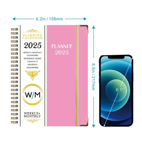 Premium Weekly Monthly Planner 2025