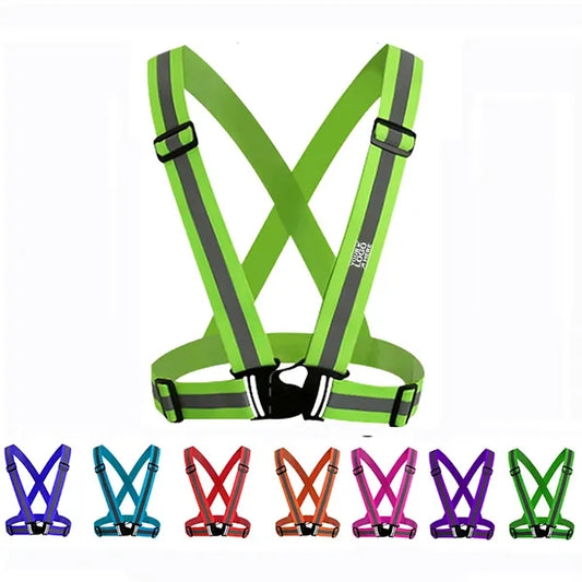 Reflective Strap Safety Vest