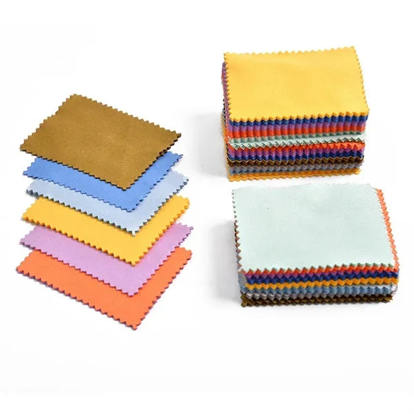 Microfiber Cloth with Clear Pouch