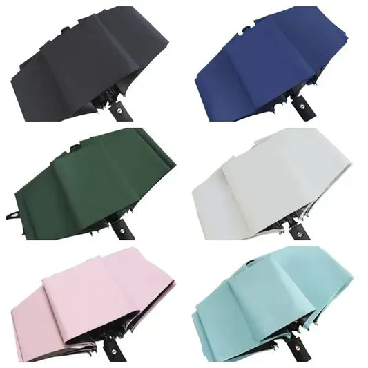 Automatic Three-fold Sunshade Umbrella