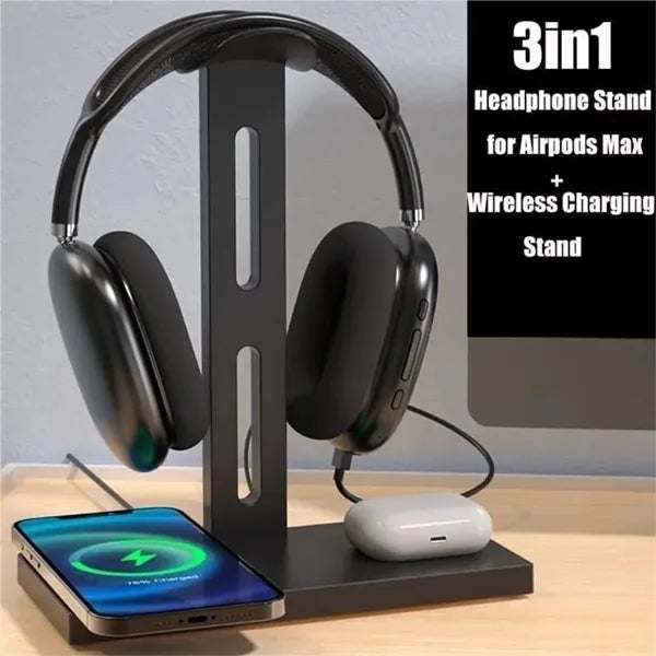 Wireless Charger Headset Holder