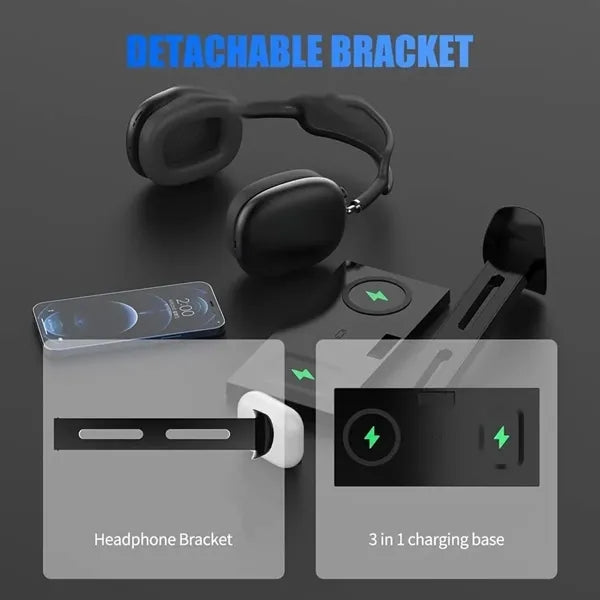 Wireless Charger Headset Holder