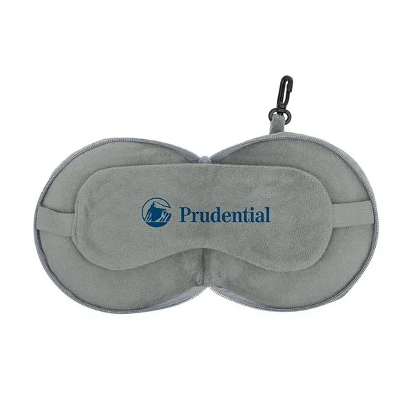 ComfyCloud 2-in-1 Travel Pillow with Sleep Mask