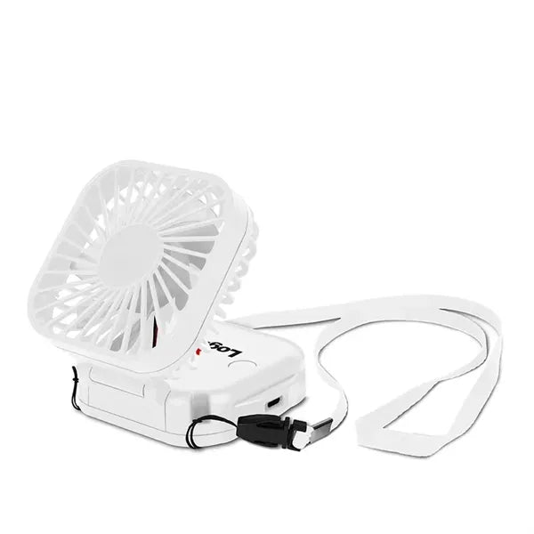 Portable Rechargeable Desk and Neck Fan