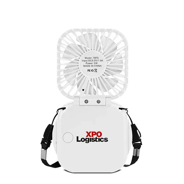 Portable Rechargeable Desk and Neck Fan
