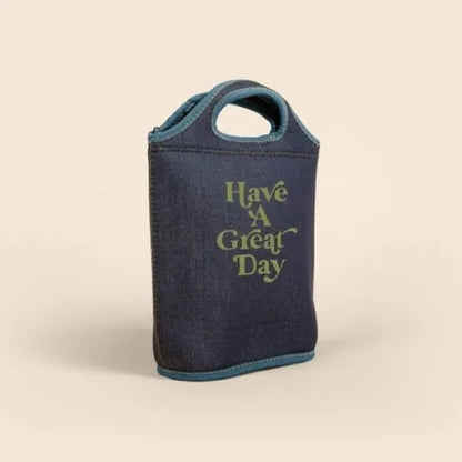 VENTI - DENIM NEOPRENE LUNCH BAG