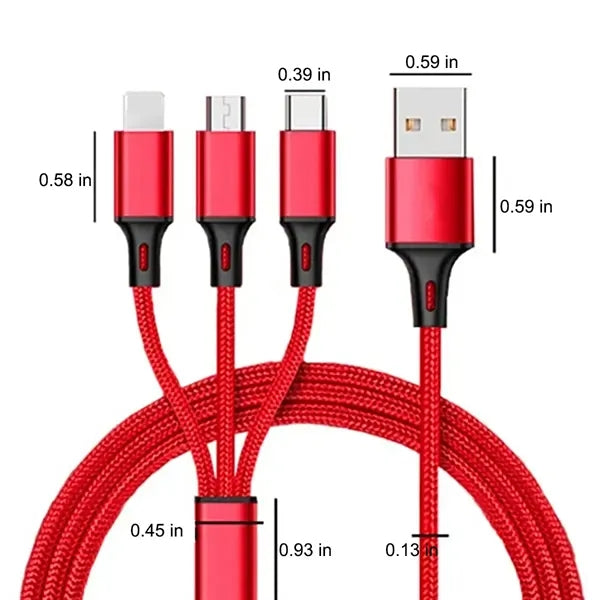 Multi Charging Cable 47"