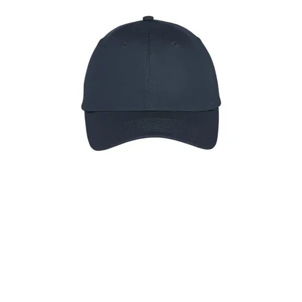 Port & Company Six-Panel Unstructured Twill Cap.