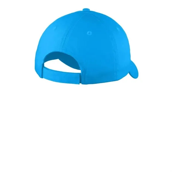 Port & Company Six-Panel Unstructured Twill Cap.
